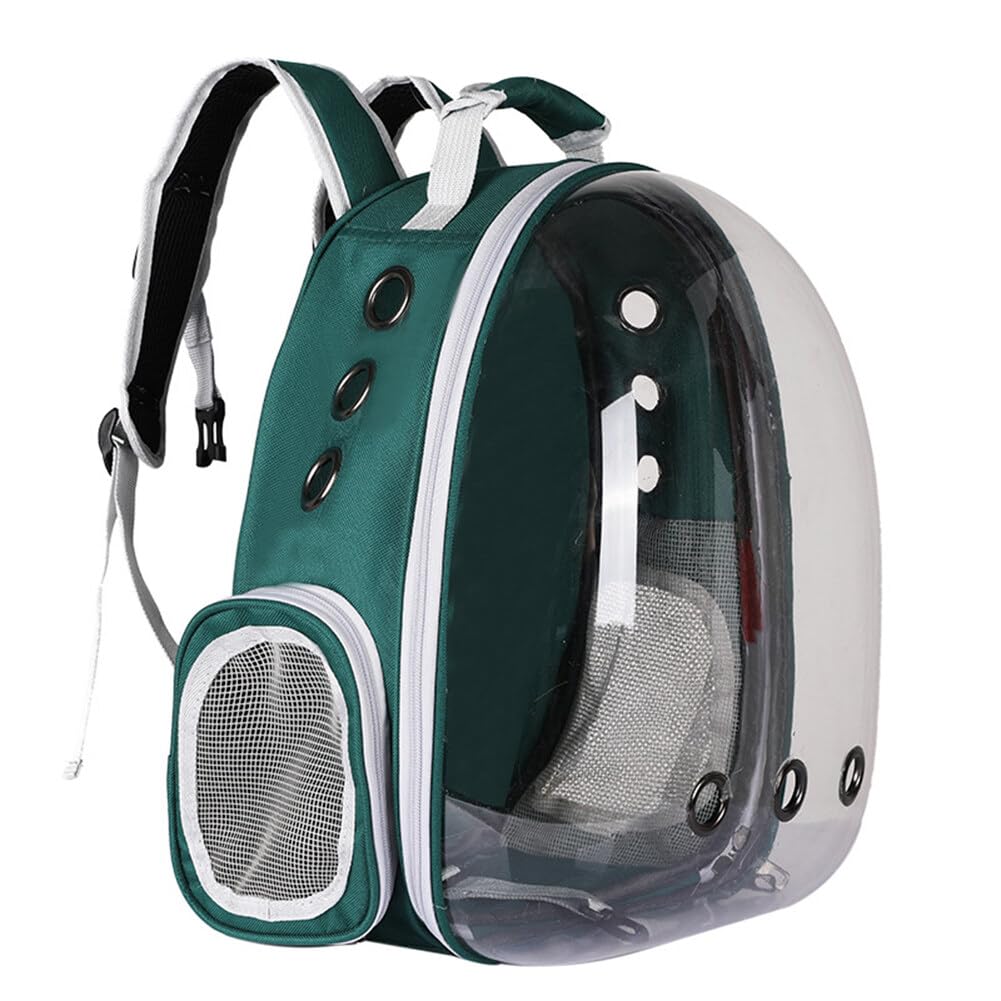 Pet Carrier Backpack,Transparent Space Capsule Pet,Airline-Approved, Designed for Cats Puppies Travel Hiking Walking & Outdoor