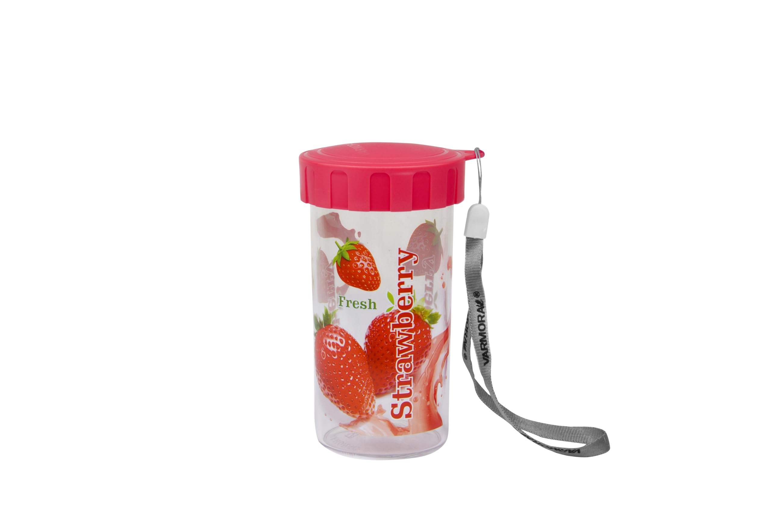 Varmora Sparkle Buddy Smart Shaker Unbreakable Polycarbonate 350 ml Shaker (Pack of 1) (Pink)-image-33
