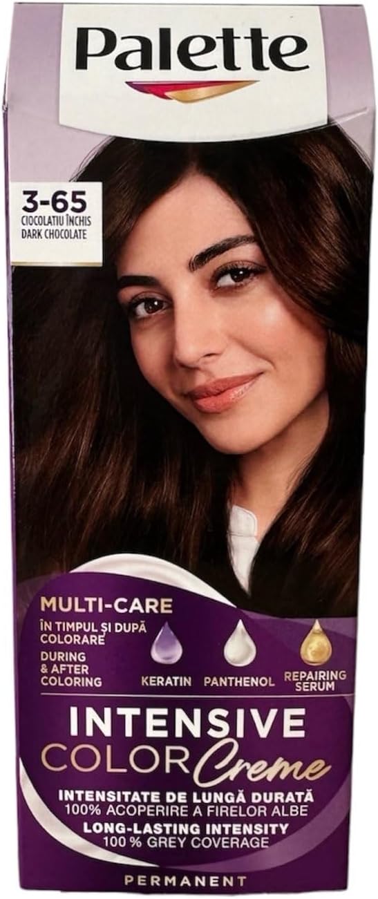 Palette Intensive Color Creme 3-65 Dark Chocolate Permanent Hair Color