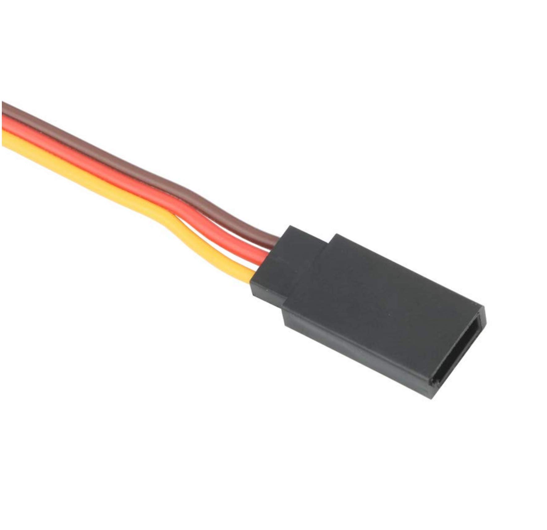 WMYCONGCONG Cavo di prolunga servo a 3 pin, da maschio a femmina, 5 misure, 25 pezzi, per Futaba JR Servo Extension Connection