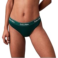 Calvin Klein Donna Perizoma Thong Elasticizzato, Blu (Turf)