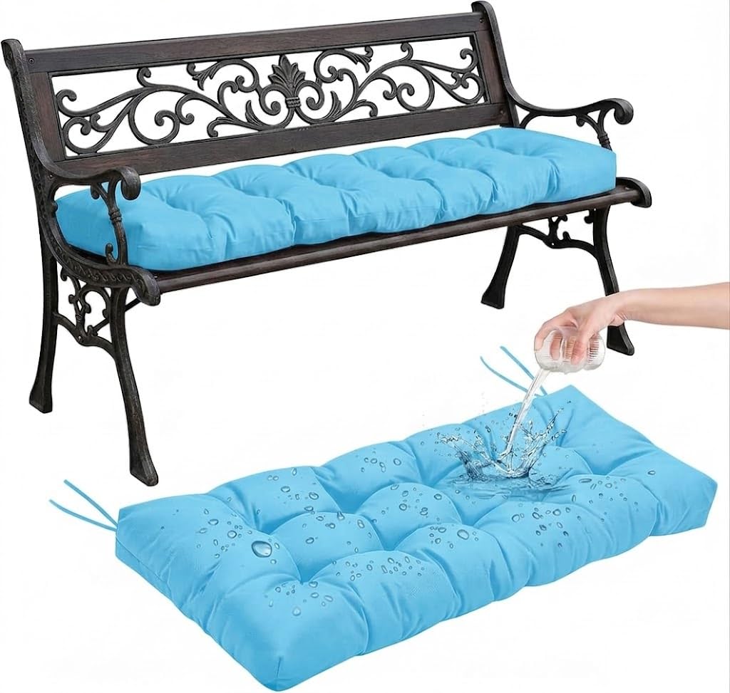 Coussin de banc de 8 cm d'épaisseur idéal pour embellir votre salon de jardin