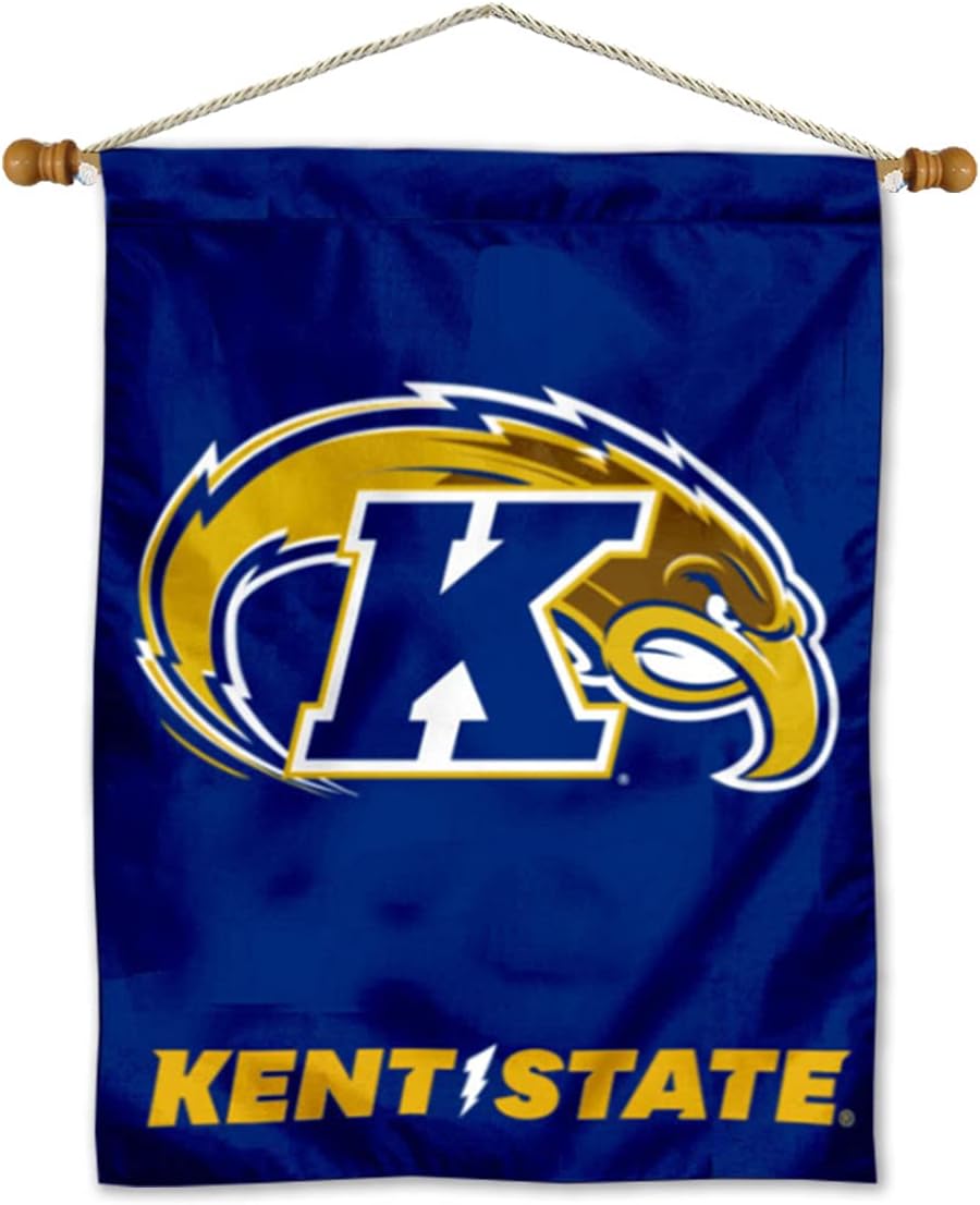 Kent State Golden Flashes Banner with Hanging Pole