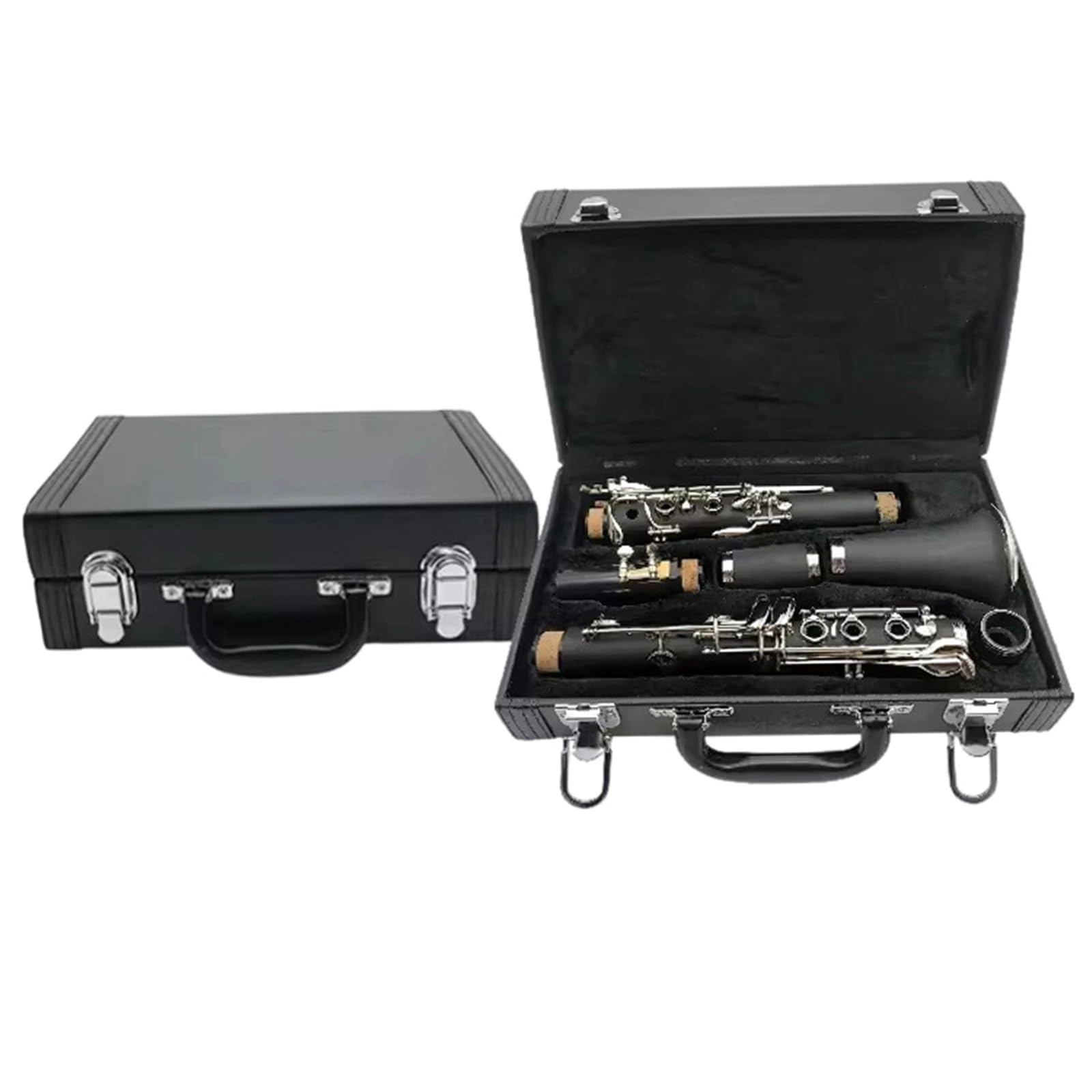 Wysokie Nuty Bb Tone Klarnet 17 Klawiszy Profesjonalne Wykonanie Instrumenty Muzyczne(Type 1)
