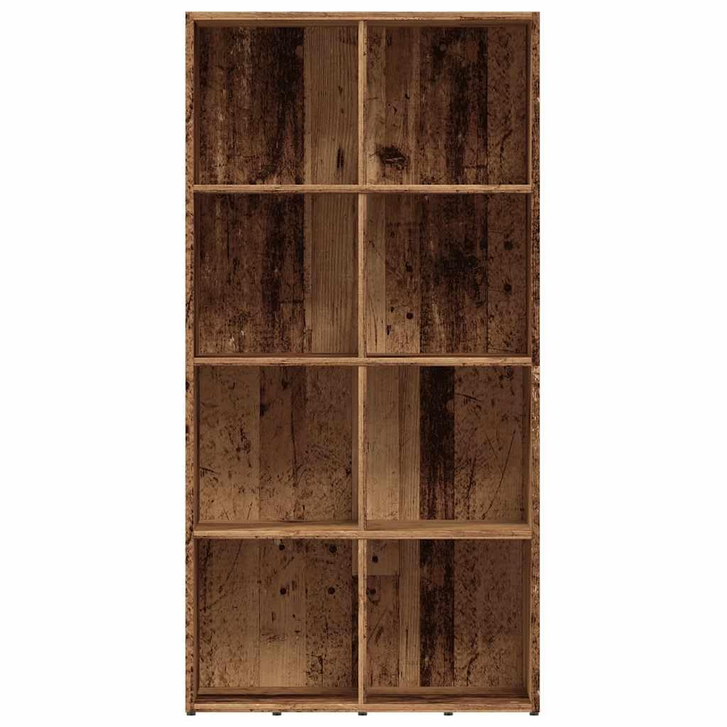 Generisch Bücherregal Altholz-Optik 66x30x130 cm Holzwerkstoff,Möbel,Regalsysteme,Bücherregale Bücherschränke-855778