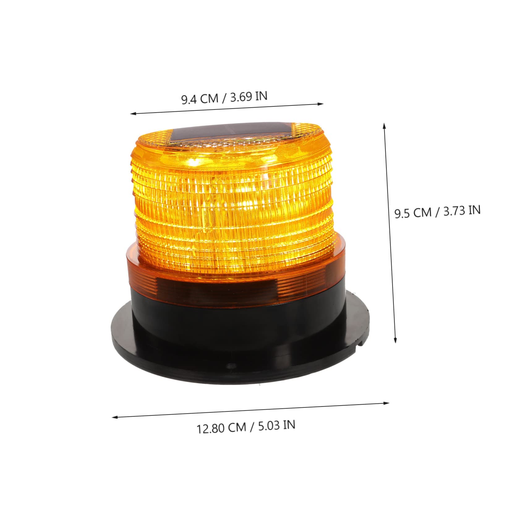 Double Flash Solar Powered Double Flashing Beacon, 12