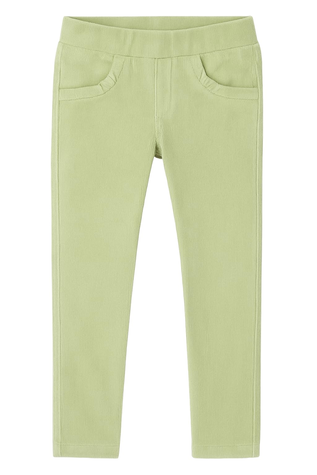 Leggings für Mädchen, grau mit rosa Blumenmuster und elastischem Bund 6 24 Monate – bequeme Hose für Neugeborene und kleine Mädchen für den täglichen Gebrauch 2540