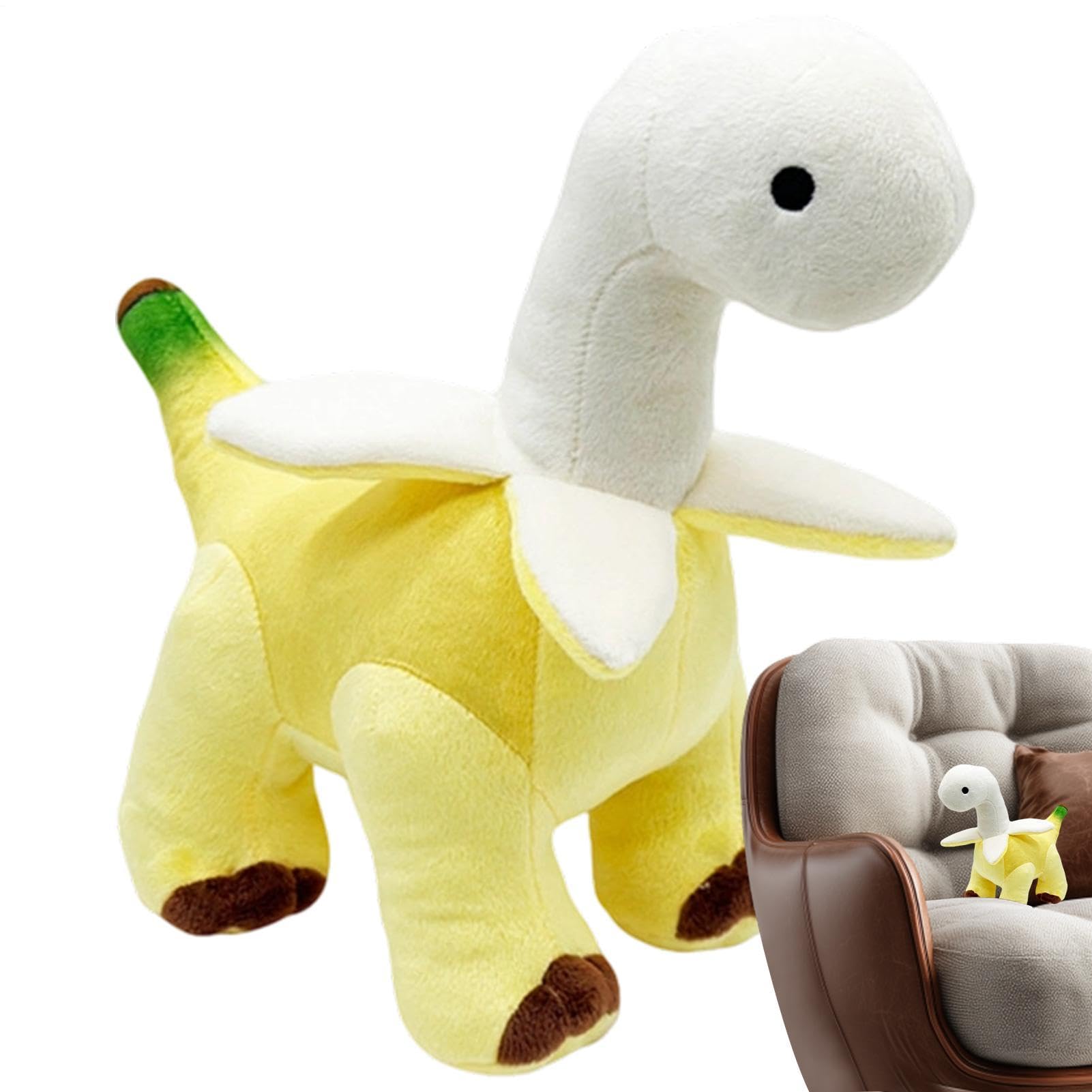 Banana Dinosaur Plush Stuffed Figure Pillow 25cm Banana Dinosaur Plush Toy