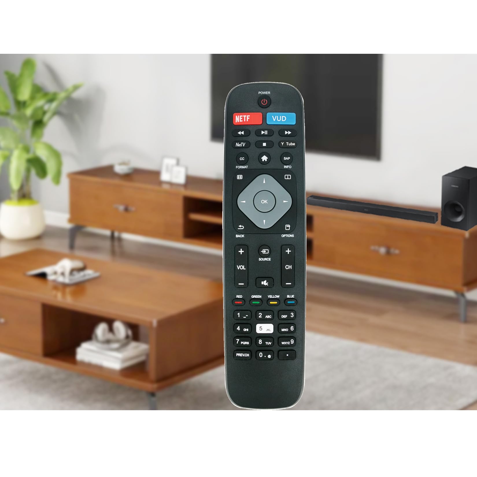 Amazon.com: NH503UP Replace Remote Applicable for Philips TV