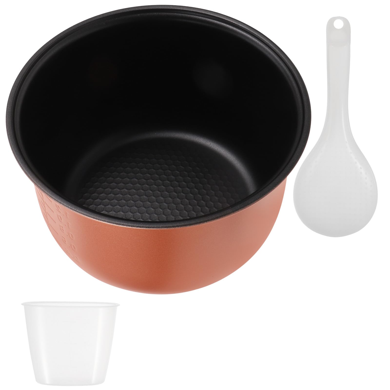 Olla interior multifuncional para arroz perfecto y sopas calientes con aleación térmica