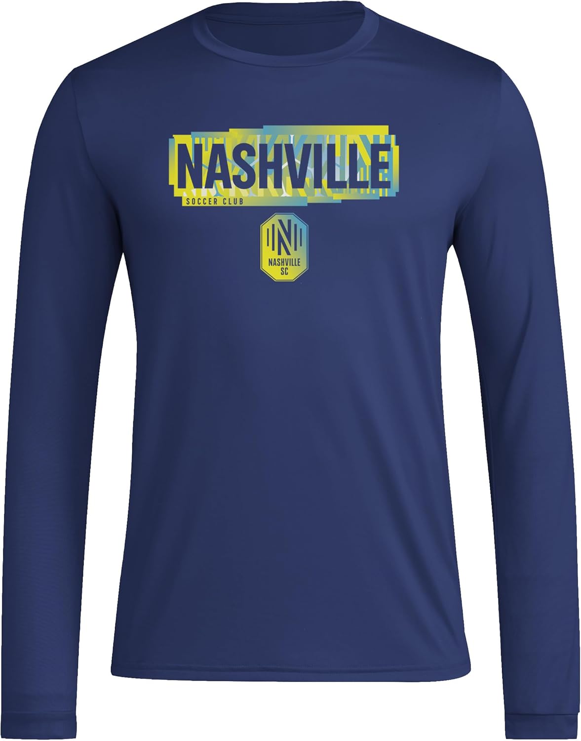 adidas Men's Nashville SC Local Stoic Long Sleeve Pre-Game T-Shirt