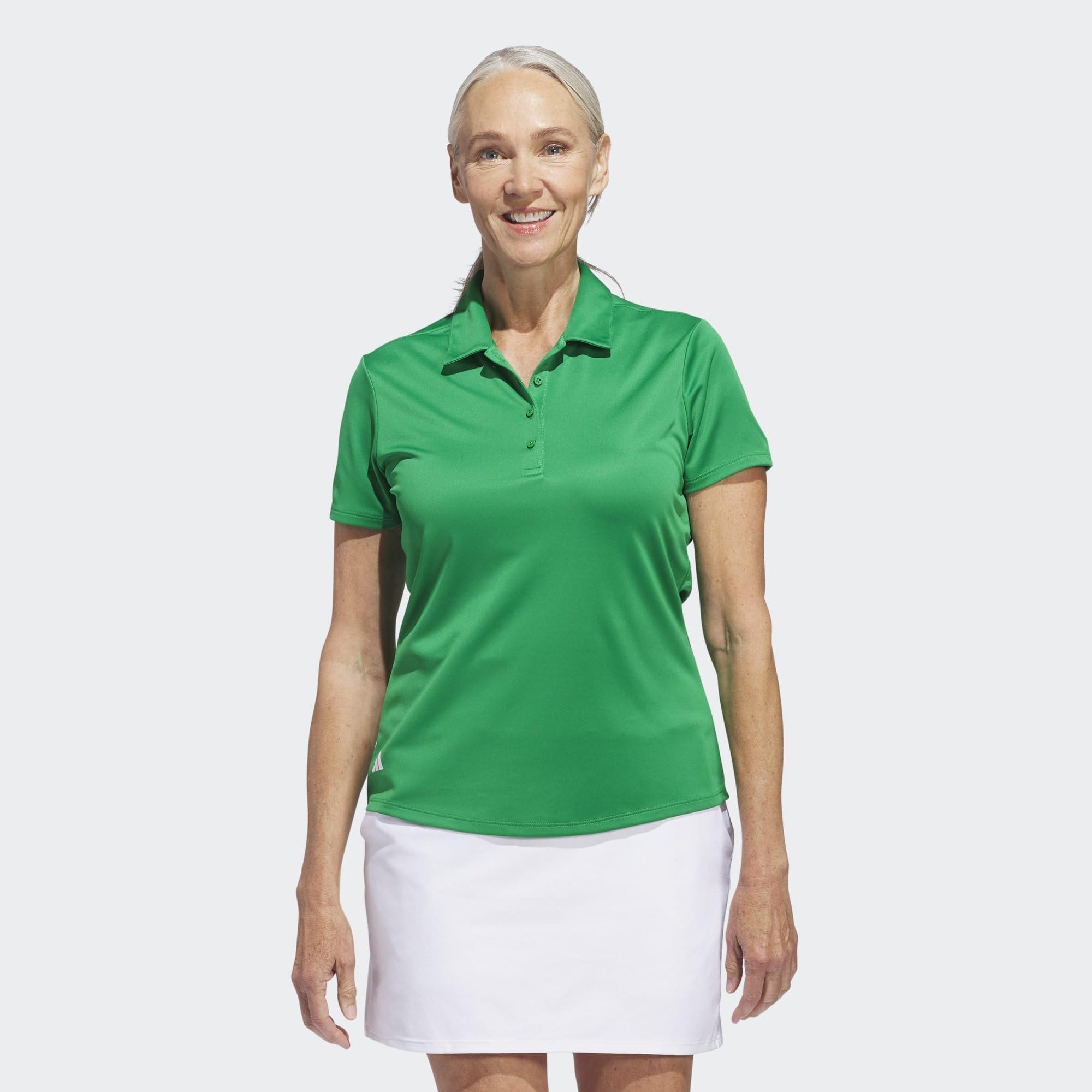 Adidas Performance Short Sleeve Polo Shirt Polo Donna
