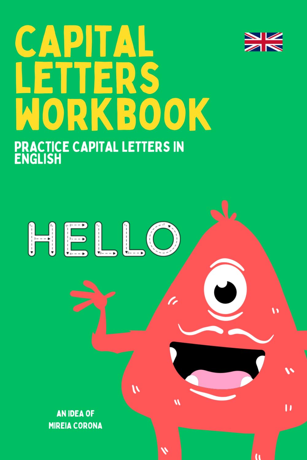 Capital letters workbook: Practice capital letters in english