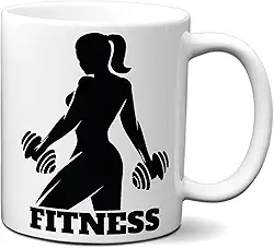 Caneca Presente Mulher Fitness Academia Gym Criativo