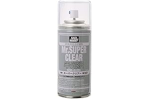 Mr. Super Clear Semi-Gloss Spray, GSI
