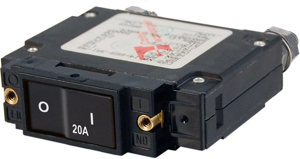 Blue Sea Systems C-Series Single Pole Rocker Circuit Breakers