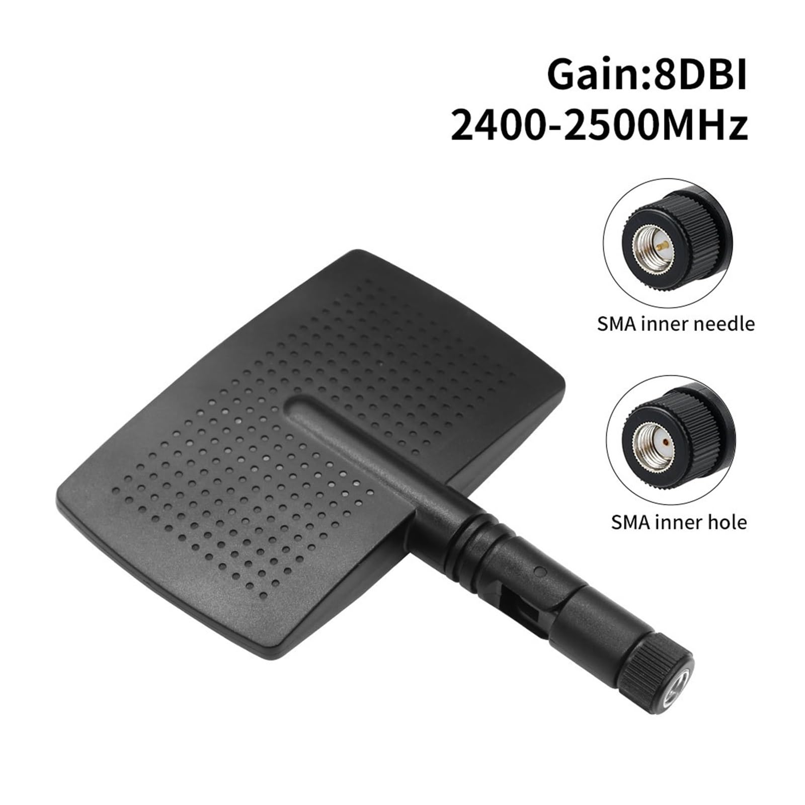 Antena Inalámbrica Bluetooth WLAN MIMO De Alta Ganancia 8dBi 2,4 GHz Wifi, Enrutador Externo, Amplificador Señal Direccional Aérea Cobertura más amplia(SMA Male)
