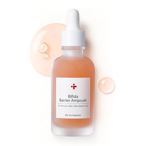 CU Dr. Solution Ampolla Barrera Bifida, CUSKIN, Ampolla de suero facial coreano suave e hidratante para el cuidado de la piel con ceramida NP y