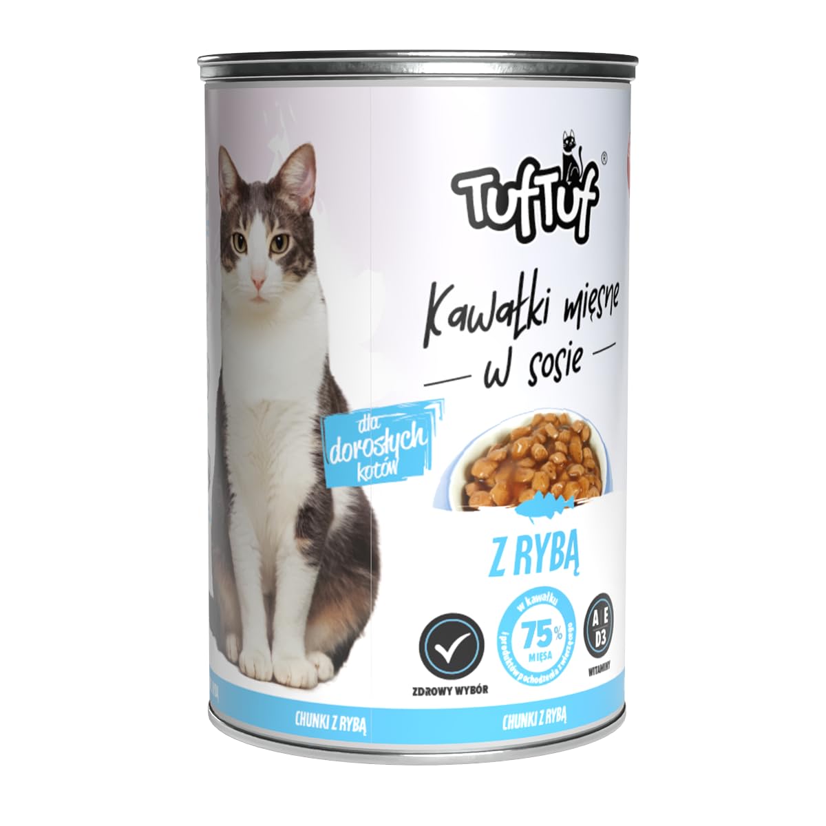 TufTuf Katzenfutter Nass Dose 36x415g Fisch