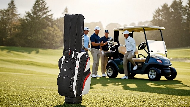 Amazon.com : Vancropak Golf Bag, Golf Cart Bag with 15 Way Divider