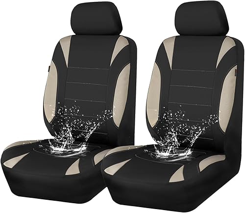 Miniatura 11 de CAR PASS Fundas de Asiento de Coche Impermeables Juegos Completos, Fundas de Asiento de Ajuste Universal para Coches, Juego de Fundas de Asiento