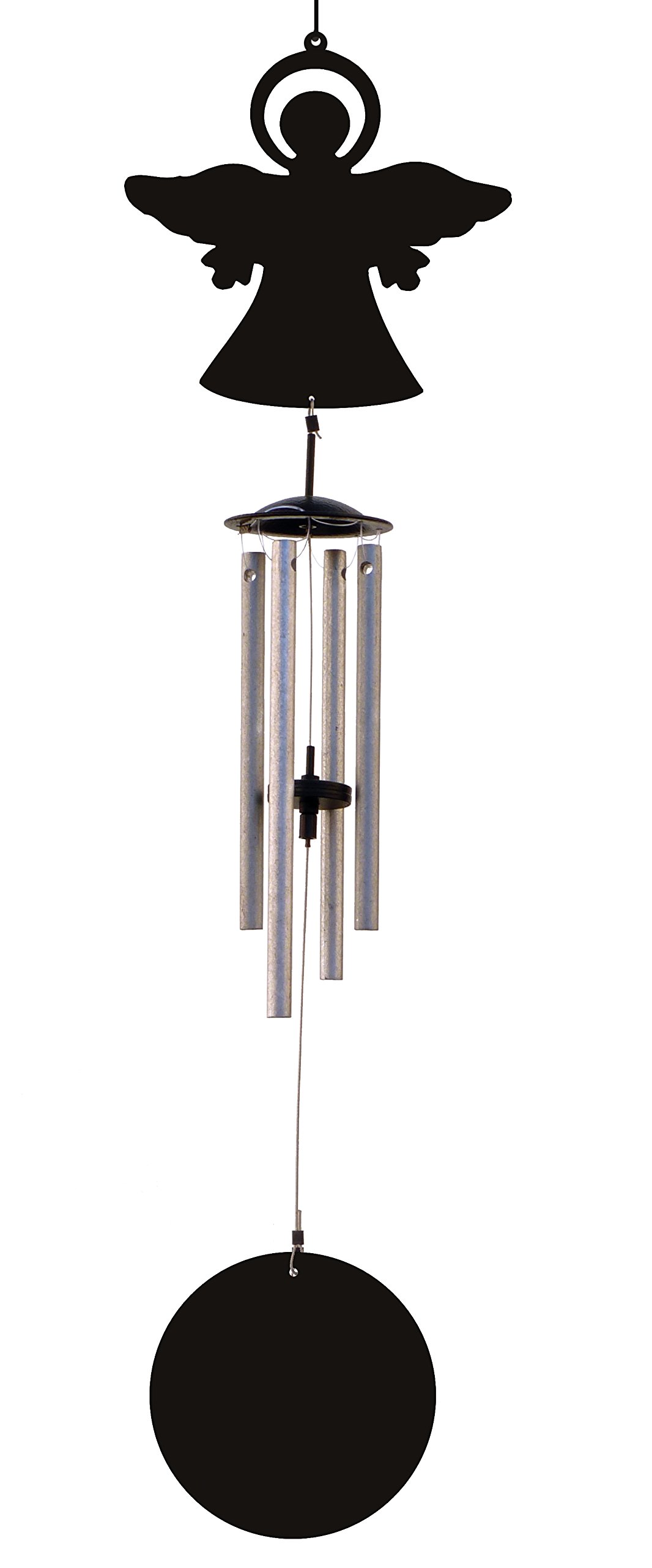 Jacob's Silhouette Chime, Angel, Mini Wind Chime