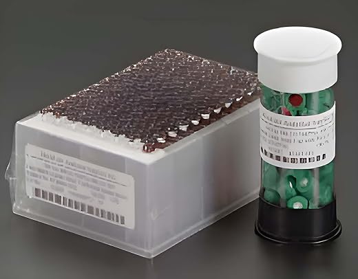 Microliter 07-8020G-1000 Polypropylene µLPlate Component Kit, 1.0 ml, Clear, Conical Insert Installed in µLPlate and Green...