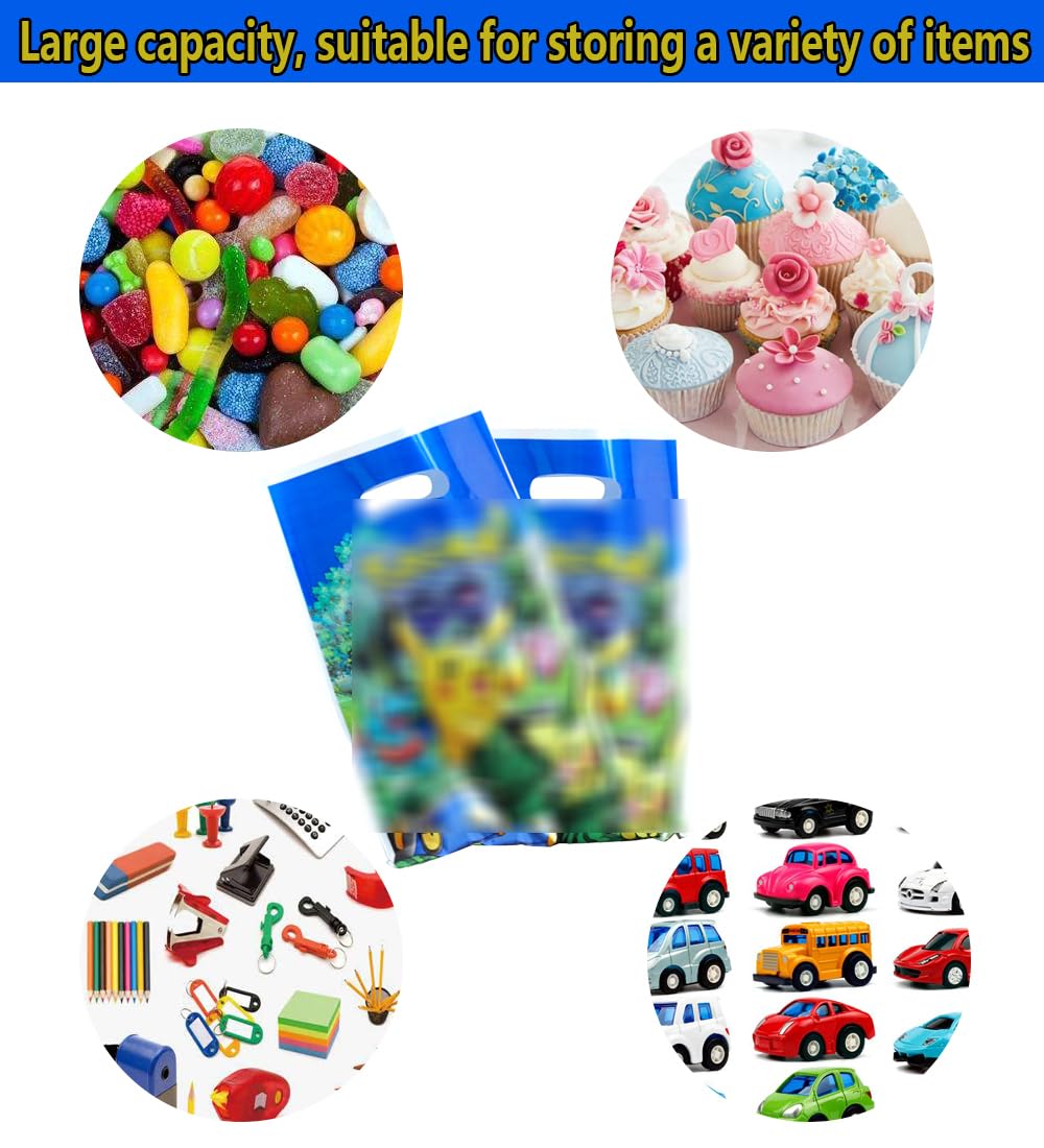 50 Sachets Cadeaux Anniversaire Thème Elfe - Sacs Bonbons 25x16cm - Fête, Noël, Anniversaire Enfant
