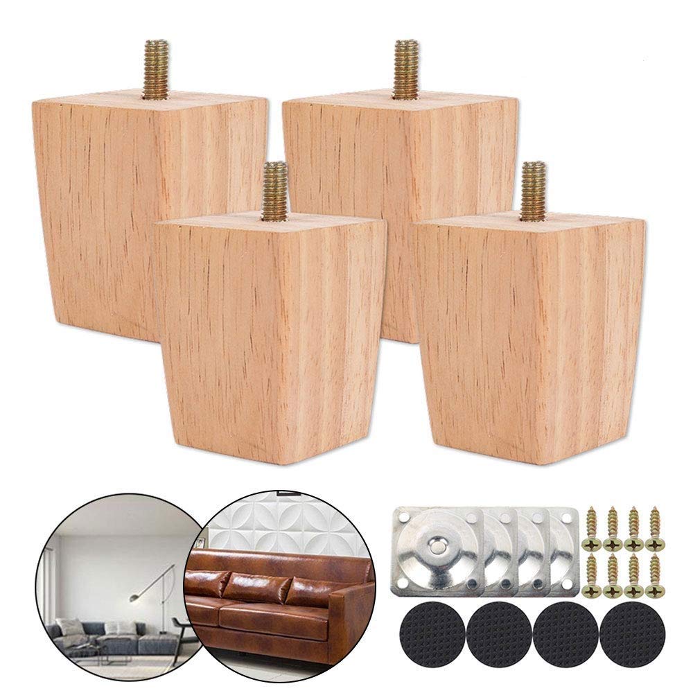 訳アリ⭐️8本⭐️4本セット2組販売15cm 家具 脚 木製 ソファ　DIY脚だけ Amazon | Steppiano 4本セット 家具脚 ソファー足 家具パーツ 脚