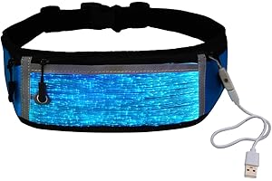 LED Running Fanny Pack: Radiate Illumination On-the-Go
