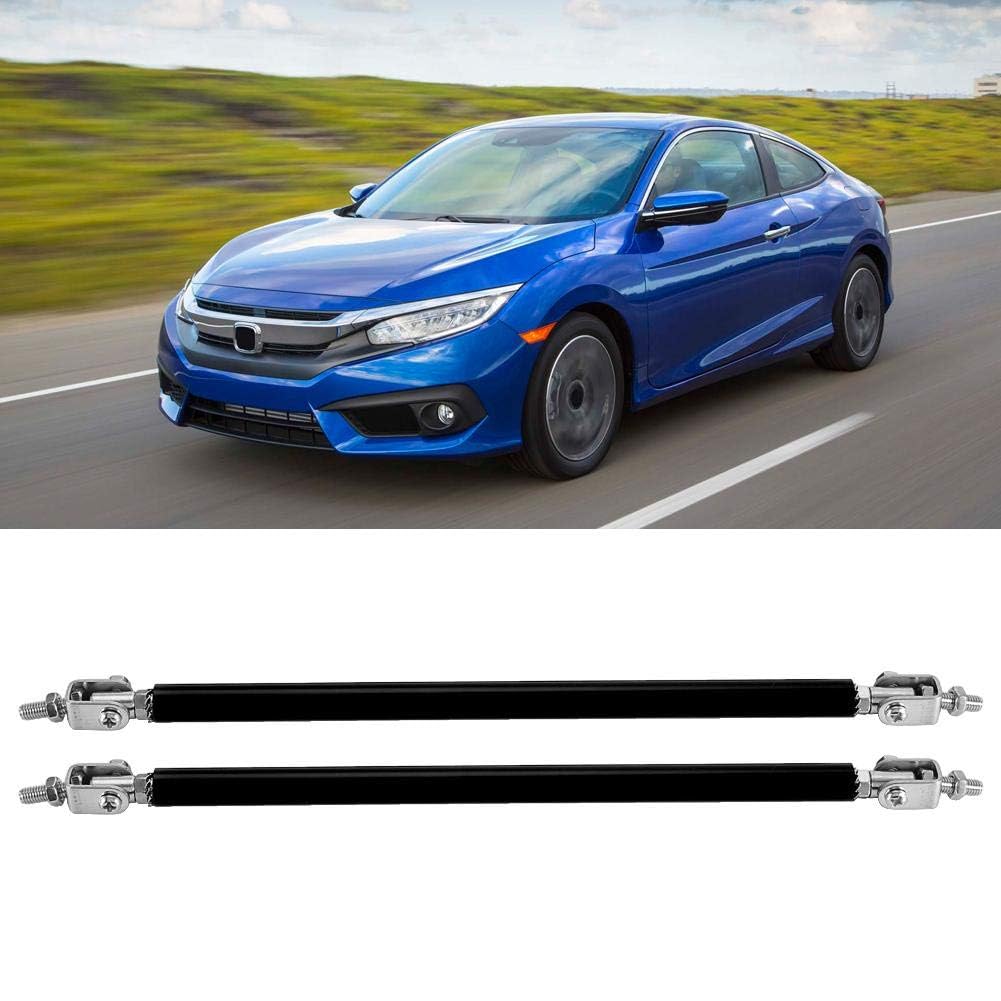 Bumper Lip Strut, 1 paio 20cm Car Anteriore Bumper Supporto Bar Strut Car Modification Support Rod(Black)