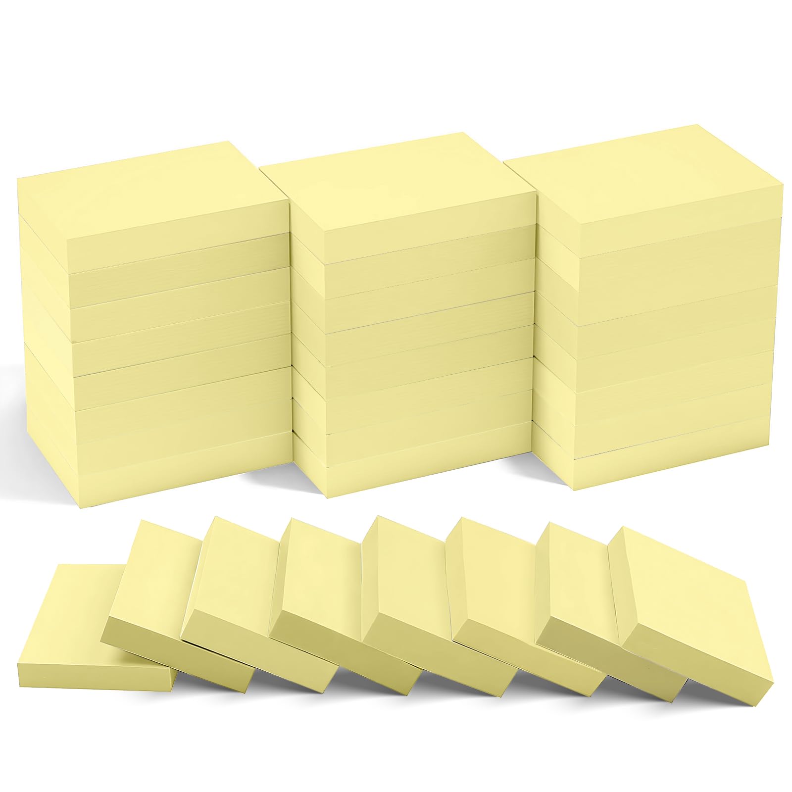 Post-it Gele notities, 76 x 76 mm, 100 vellen, 6 stuks