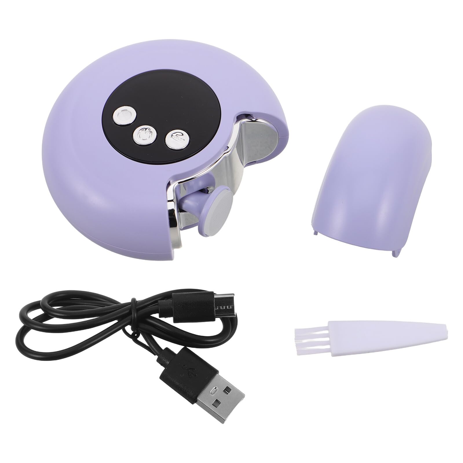 GARVALON Lima Per Unghie Infantile Tampone Per Unghie Per Strumento Dei Strumento Dei Abs Violet