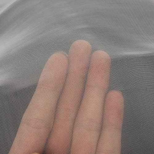 Silk Screen Printing Mesh,110 Mesh 43t White Silk Screen Printing Fabric Mesh for Screen Print (3yds Length x 50"Wide)