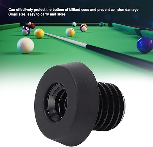 Miniatura 2 de Extensión de taco de billar, taco de billar de goma, bloque de taco de piscina, extensión conectada a tope, accesorios de billar, para la mayoría de