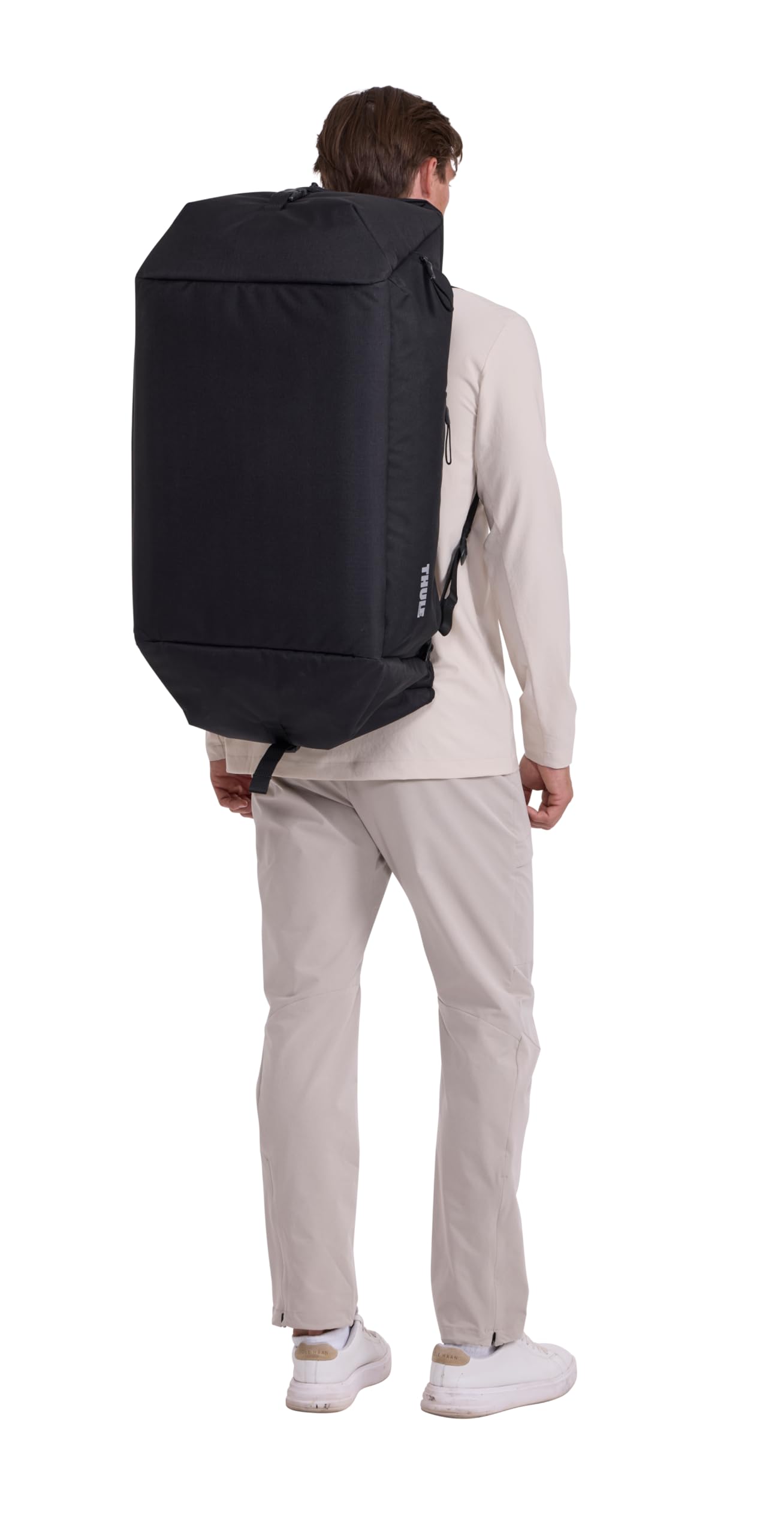 Thule RoundTrip MTB Duffel 70L, se Adapta a Equipo de Descenso y más, Paneles divisores Ajustables, organización de artículos pequeños, Correas de Mochila integradas