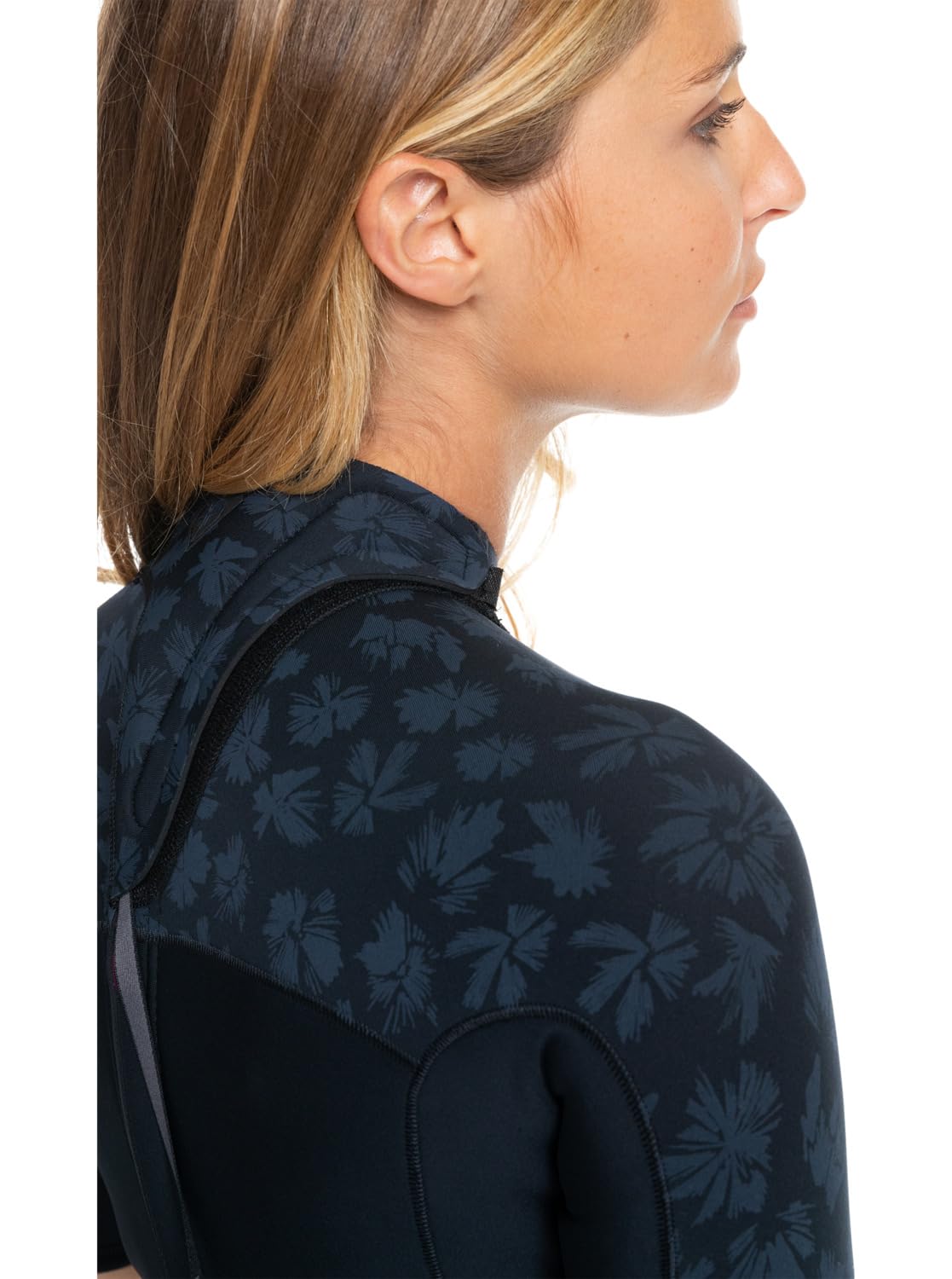 Roxy Swell Series ERJW503027 Springsuit für Damen, kurzärmelig, Reißverschluss hinten, 2 mm
