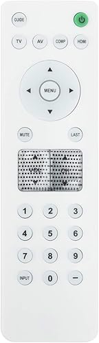 VR2 - Control remoto de repuesto para Vizio TV VO370M VECO320L VL260M VP323HDTV10A VP422 VX240M VL370M VECO320L1A VP322HDTV10A VO420E VL320M VO320E