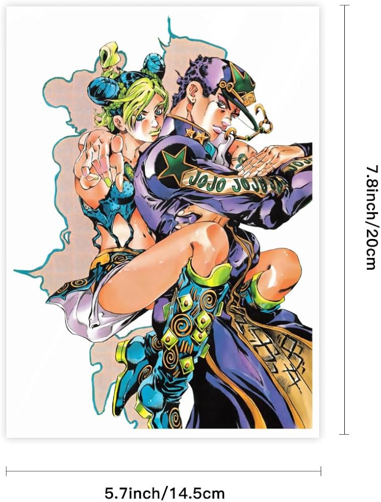 Amazon.co.jp: クリスタルステッカー ジョジョの奇妙な冒険 空条徐倫