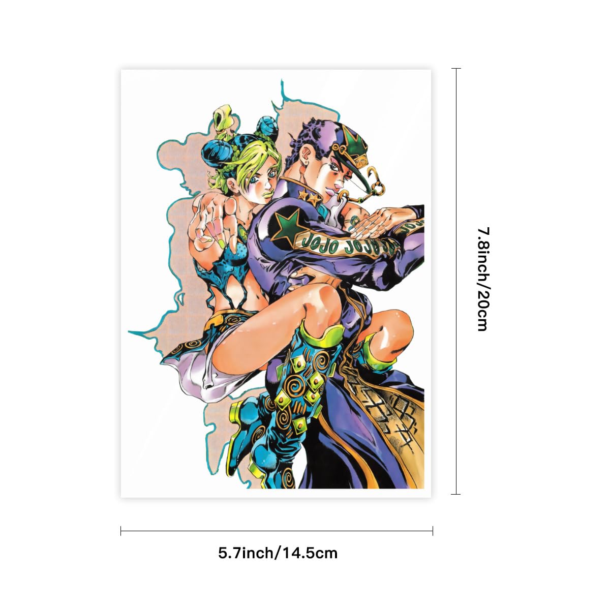 Amazon.co.jp: クリスタルステッカー ジョジョの奇妙な冒険 空条徐倫