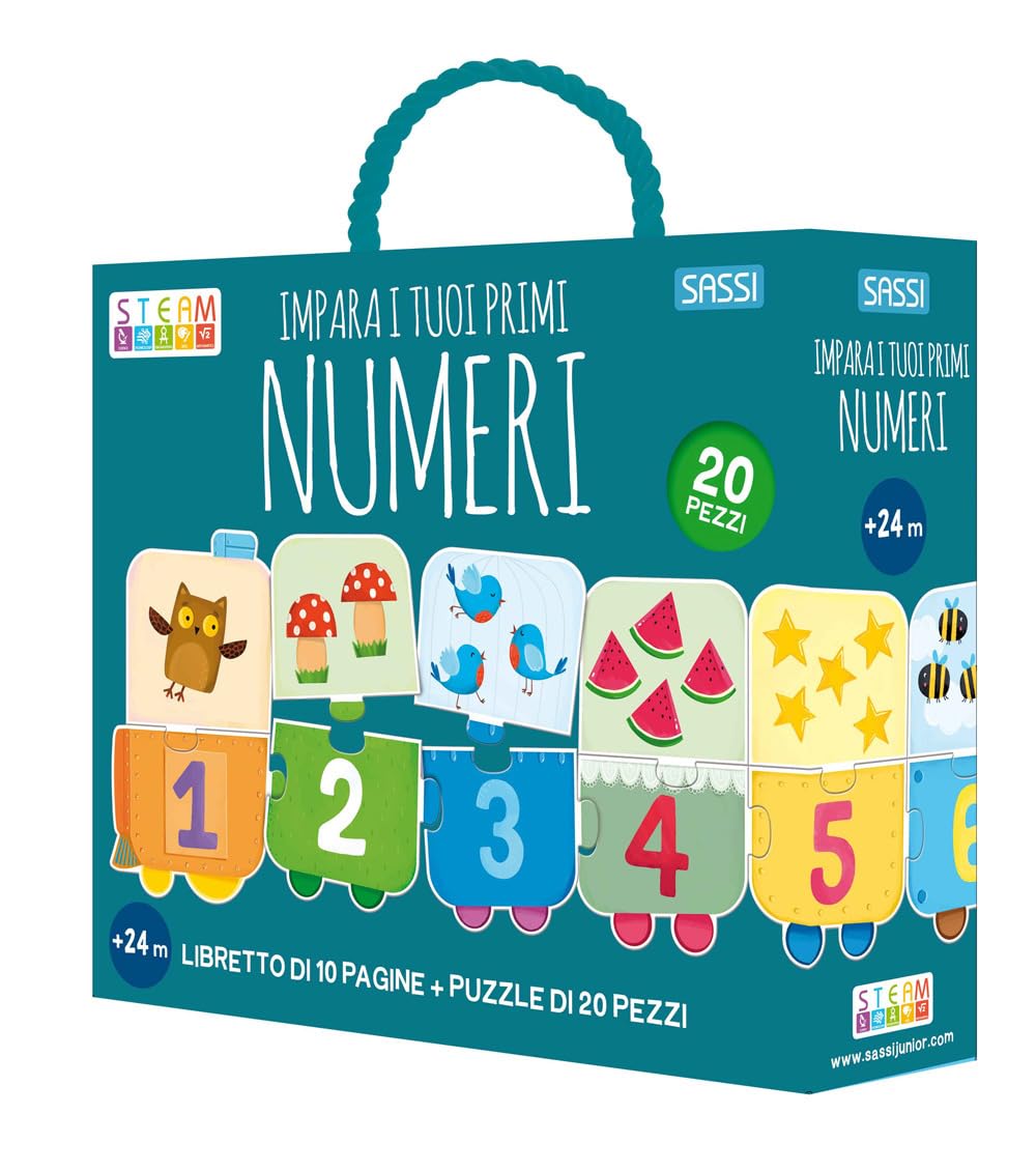 Impara I Tuoi Primi Numeri. Ediz. A Colori. Con Puzzle - 4