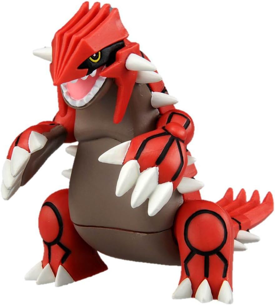 Takaratomy Pokemon Sun & Moon EHP-08 Groudon Figure