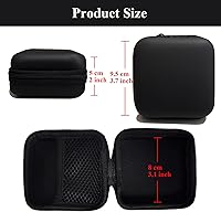 Vista 2 de Charger Case,Mini Cable Organizer Cases,Pouch Case Bag,Small Charger Organizer,Waterproof Travel Storage Carrying Bag for USB Drives,Power