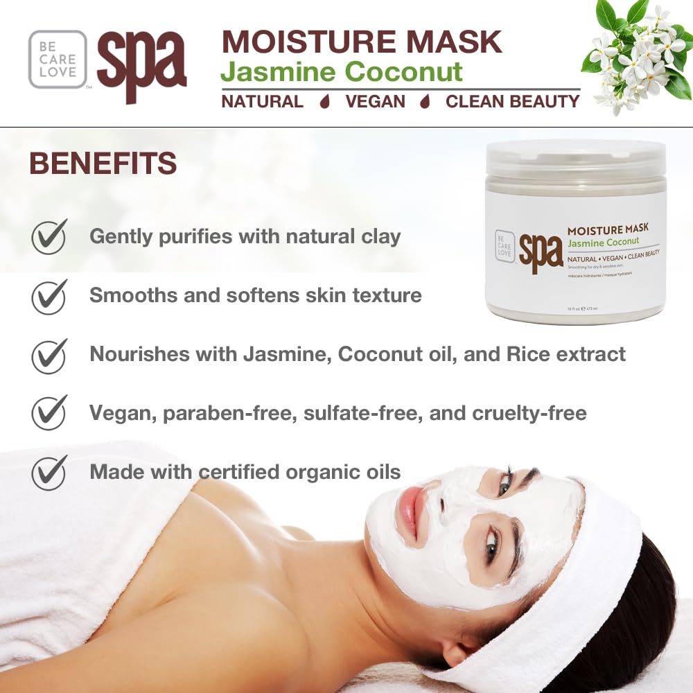 Amazon.com : BCL Spa Jasmine Coconut Moisture Mask, hand mask