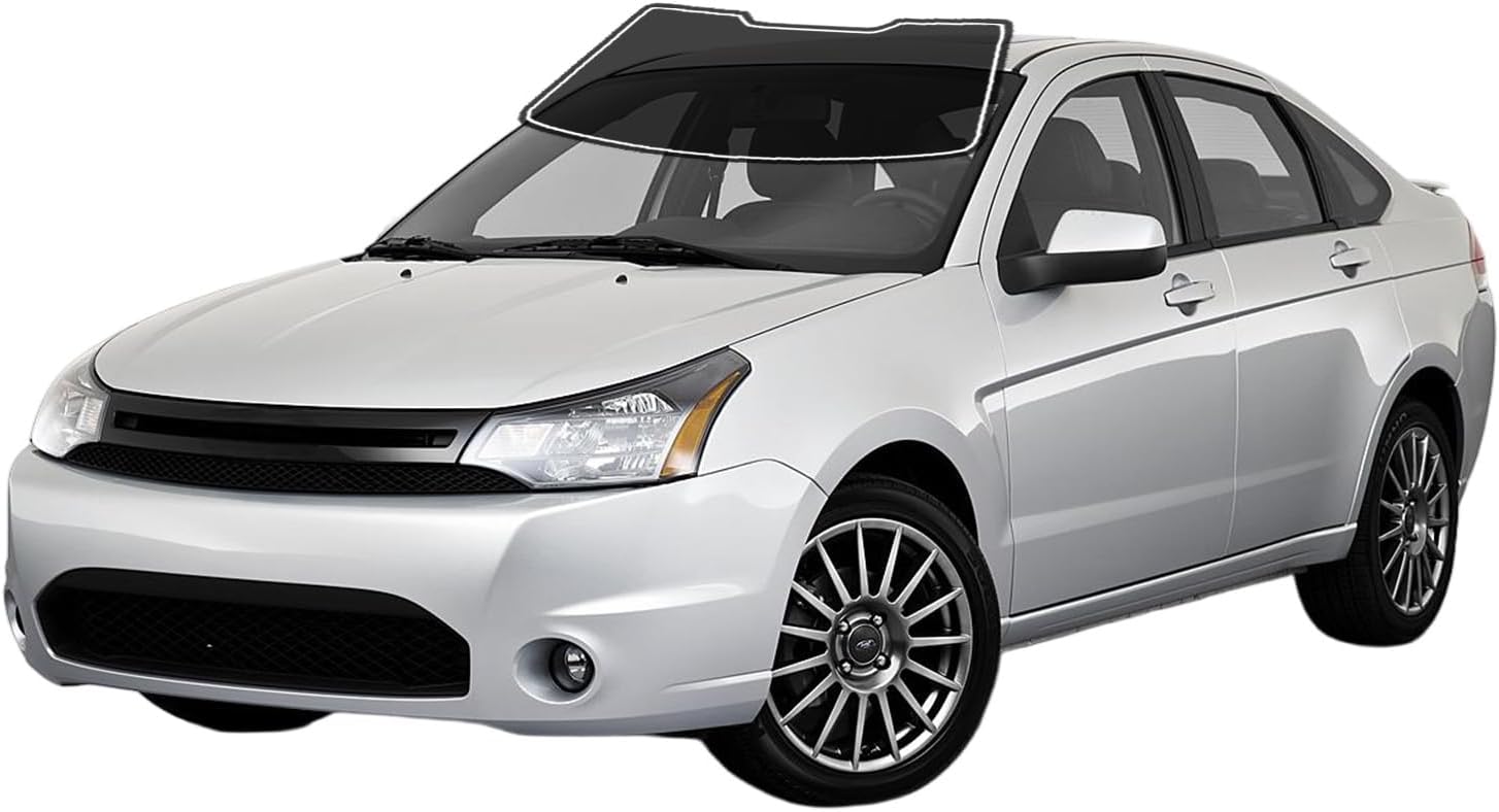 AUTOTEK Precut Window Tint Film For Ford Focus Sedan 2008-2011 All Side+Rear Windshield 20% VLT 2Ply Anti-Shatter, UV Block, Privacy Protection, Easy Install, No Trimming Needed,Heat & Glare Reduction