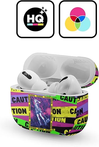 Miniatura 2 de Head Case Designs Calcomanía de vinilo con licencia oficial de Birds of Prey DC Comics Warning para Apple AirPods 3 de 3 generación