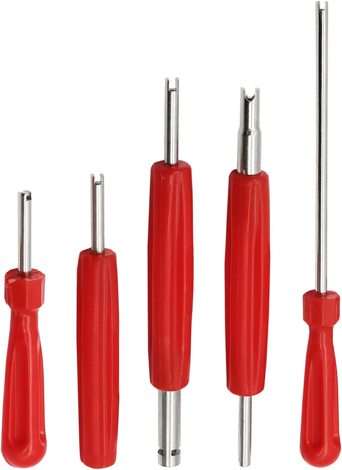 Multi Purpose Tire Valves Extractor Tire Core Wrench Screwdriver Hand Tool for Vehicles Maintenance Remover