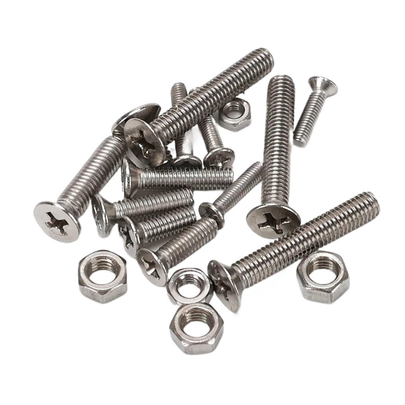 Tornillos Avellanados De 570 Piezas, Juego De Acero Inoxidable M3-M5