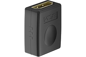 VCE Female to Female HDMI Coupler for Seamless Cable Extension