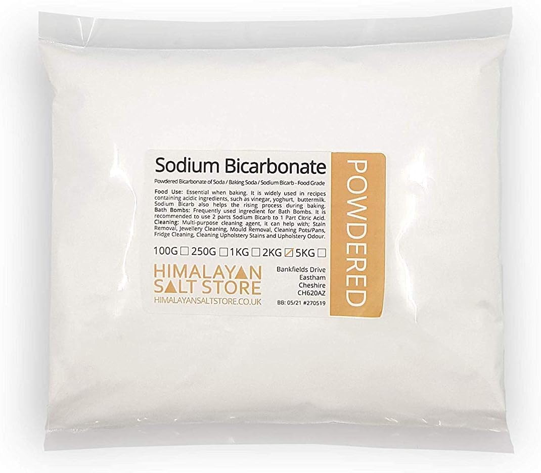 Sodium Bicarbonate Bicarb Bicarbonate of Soda Baking Soda Powder